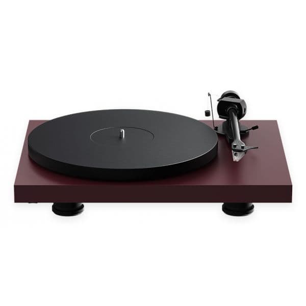 Gira-Discos Pro-Ject Debut Evo 2 Carbono Acetinado Vermelho Vinho