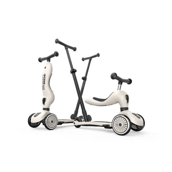 Scoot and Ride Scooter e Carrinho de Passeio para Crianças Highwaykick 1 Push And Go Areia