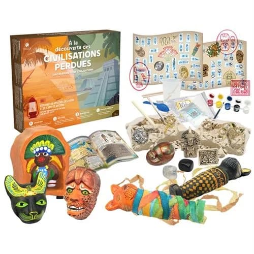 À Descoberta das Civilizações Perdidas - Set Arqueologia