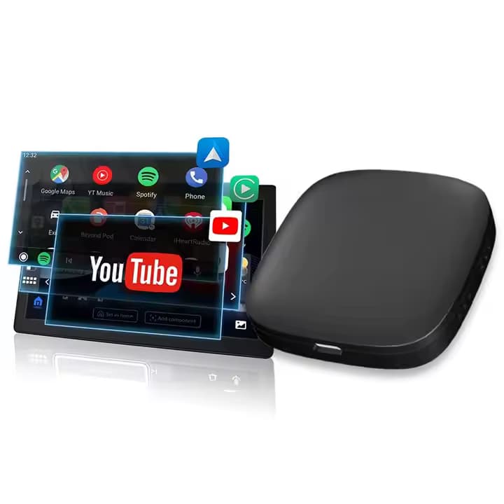 Box adaptador Wireless Carplay e Android 13 / 2+16GB Wi-Fi 6