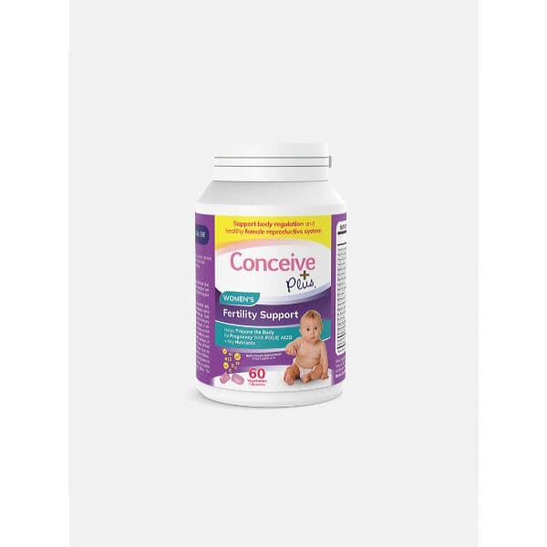 Sasmar Conceive Plus Suporte para Fertilidade Feminina 60 Cápsulas