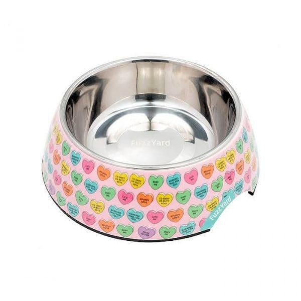 Fuzzyard Comedouro Candy Hearts L