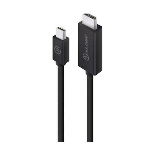 Alogic Cabo Mini DisplayPort para HDMI Elements M/M 1m - ELMDPHD-01