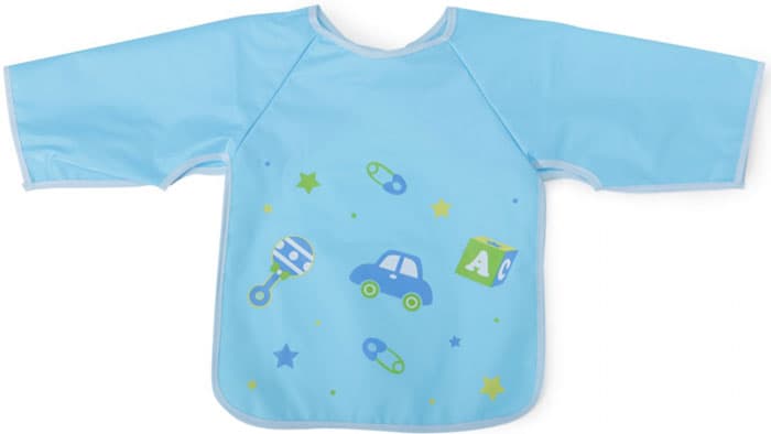 Babete com mangas Cangaroo Piggy blue