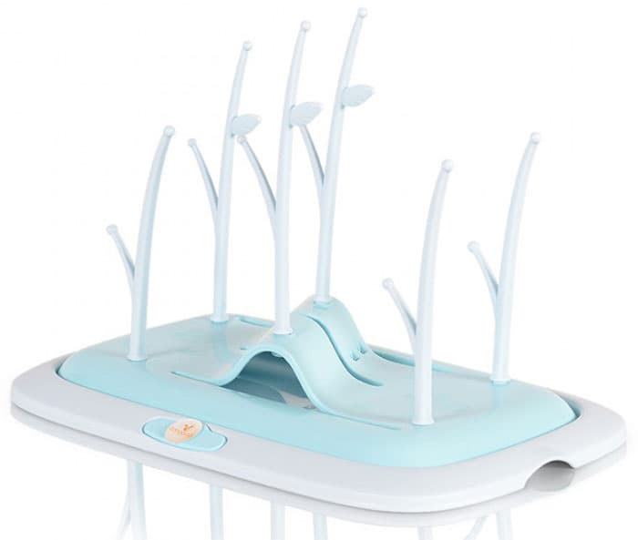 Escorredor biberões Cangaroo Coral blue