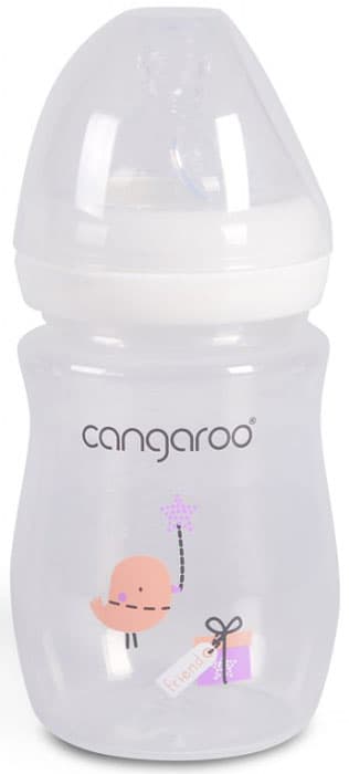 Biberão 160 ml Cangaroo Birdy blu girl