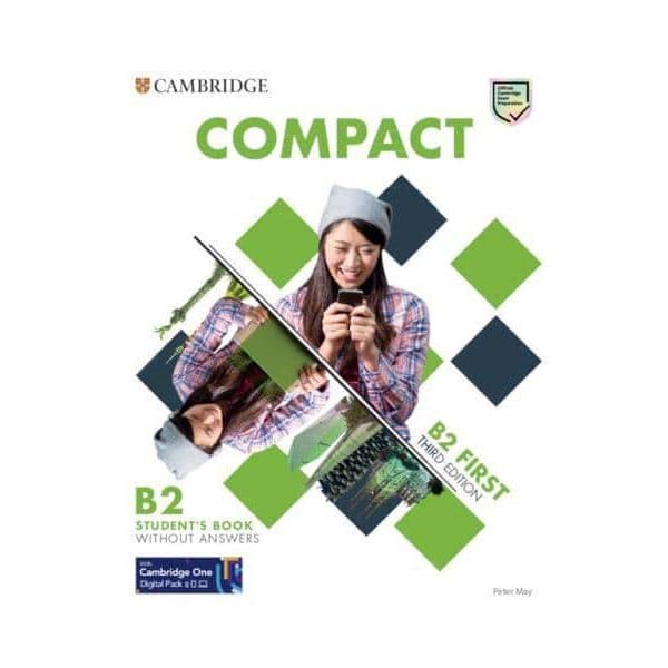 Compact First Student`s Book without Answers 3ED