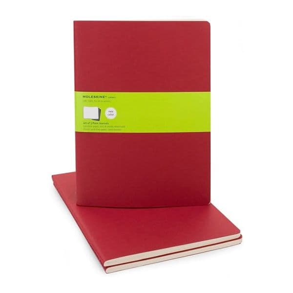 Moleskine Caderno Liso XL Vermelho