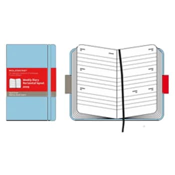 Moleskine Caderno de Enderecos Azul Claro