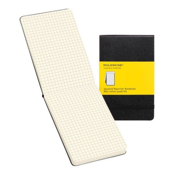 Moleskine Bloco Repórter Clássico Quadriculado