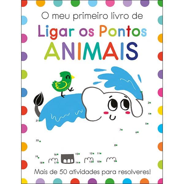 O Meu Primeiro Livro de Ligar os Pontos: Animais