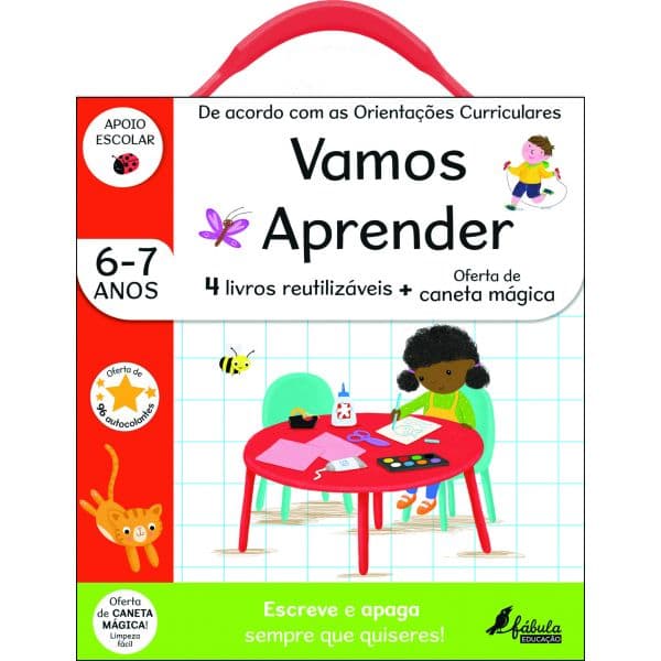 Vamos Aprender 6-7 Anos: Escreve e Apaga
