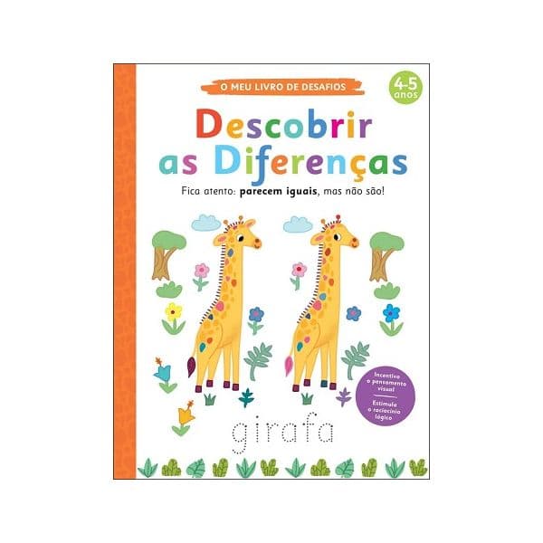 O Meu Livro de Desafios: Descobrir as Diferenças
