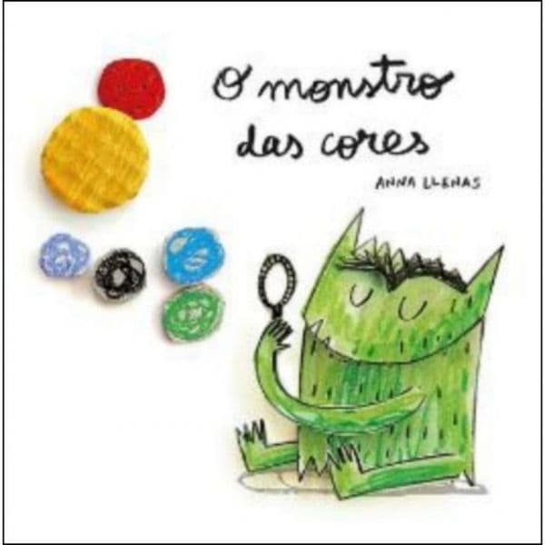 O Monstro das cores (livro em cartão)