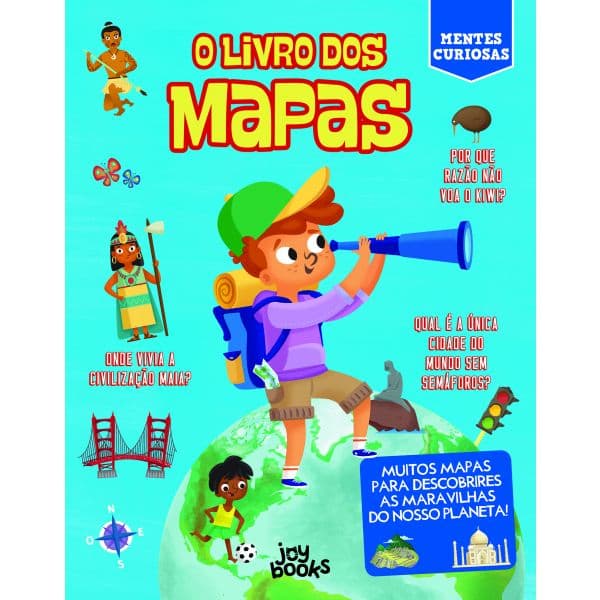 Mentes Curiosas: O Livro dos Mapas