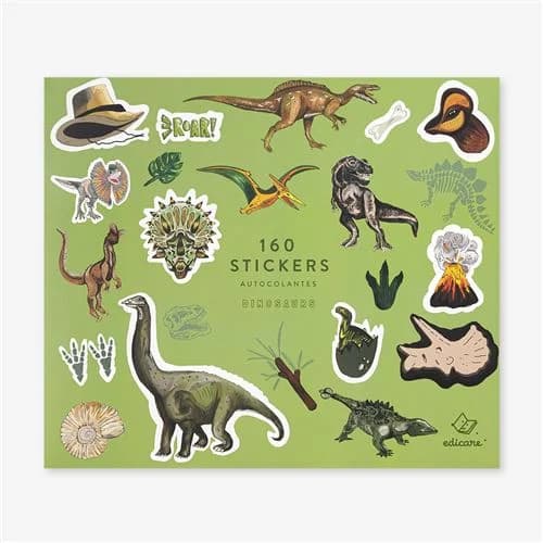 160 Stickers Dinosaurs