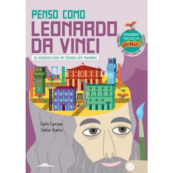 Penso como Leonardo da Vinci