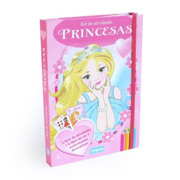 Europrice Livro Kit de Atividades - Princesas - CO7219-B
