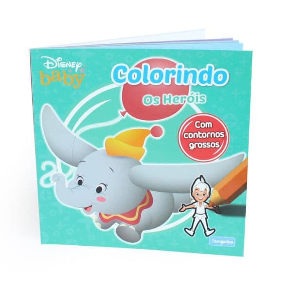 Europrice Colorindo (disney Baby) os Heróis
