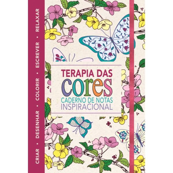 Terapia das Cores: Caderno de Notas Inspiracional