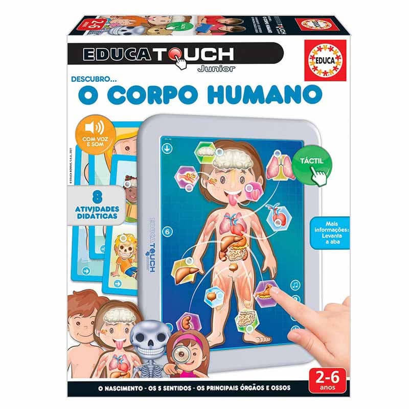 Educa Touch Junior O Corpo Humano