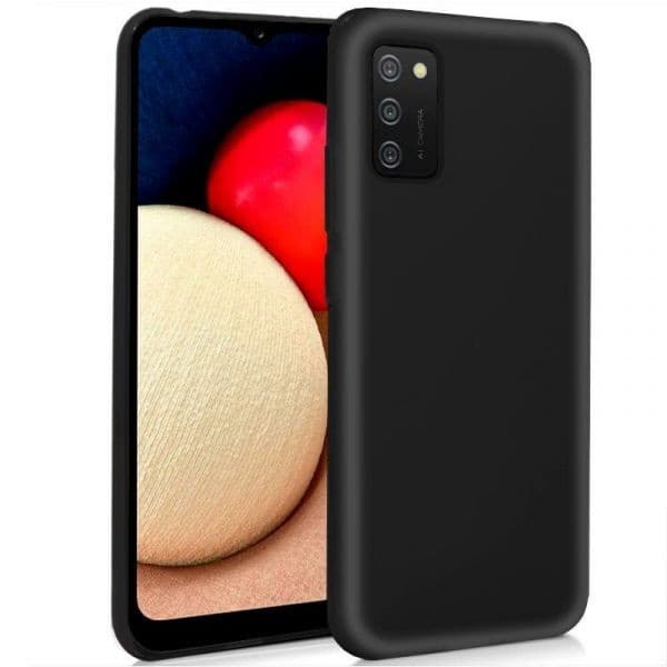 Capa Silicone Preta Samsung A02s