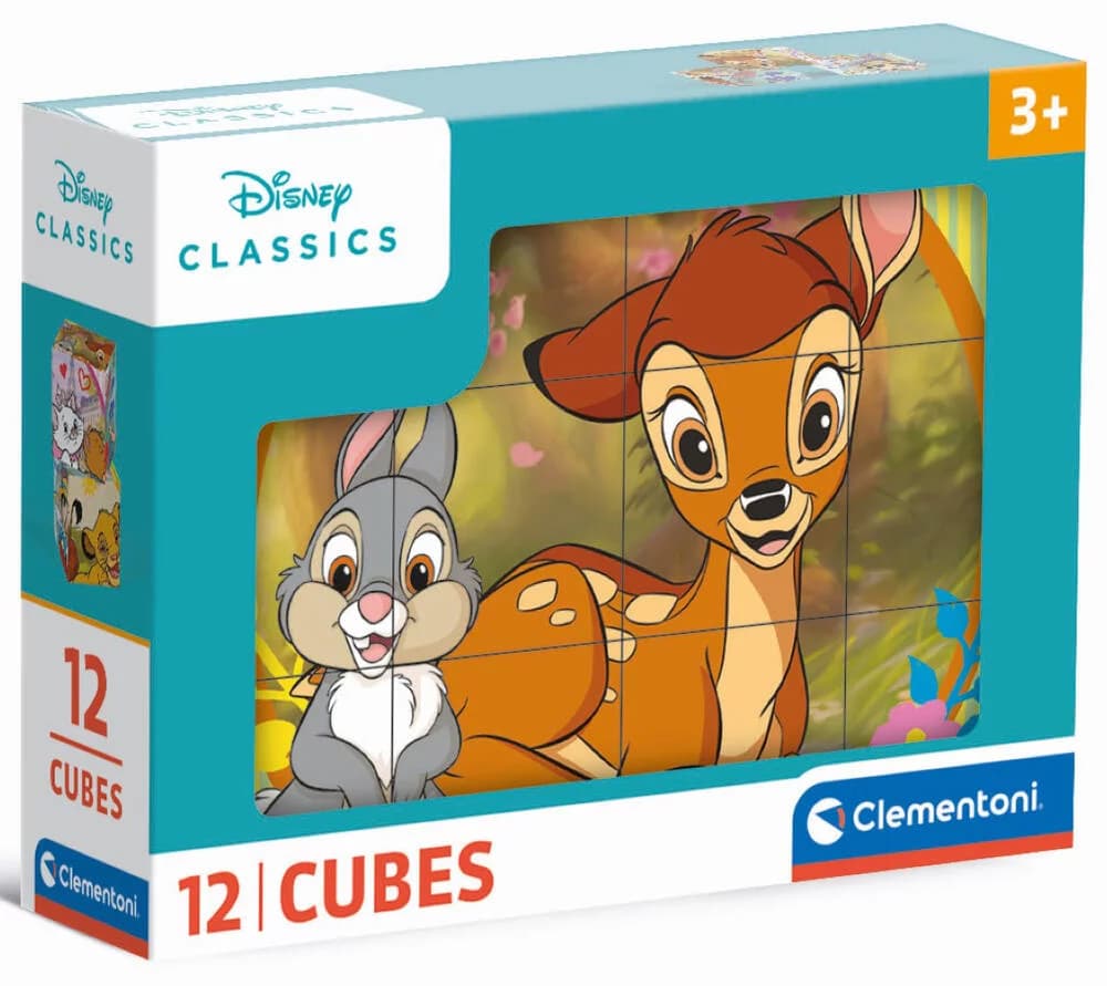 Puzzle 12 Cubos | Disney Clássicos Clementoni