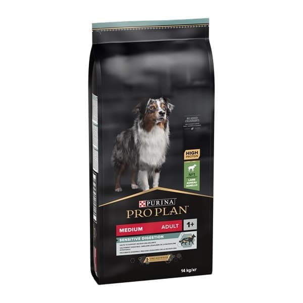 Purina Pro Plan Medium Adult Sensitive Digestion Lamb 14Kg