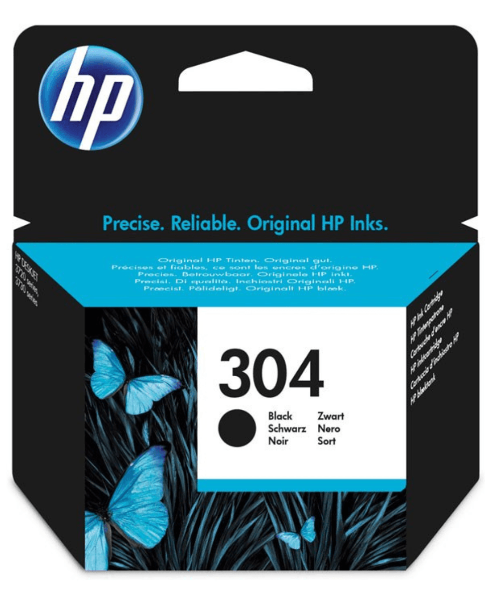 Tinteiro HP 304 N9K06A Black