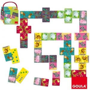 Dominó animais da selva Goula