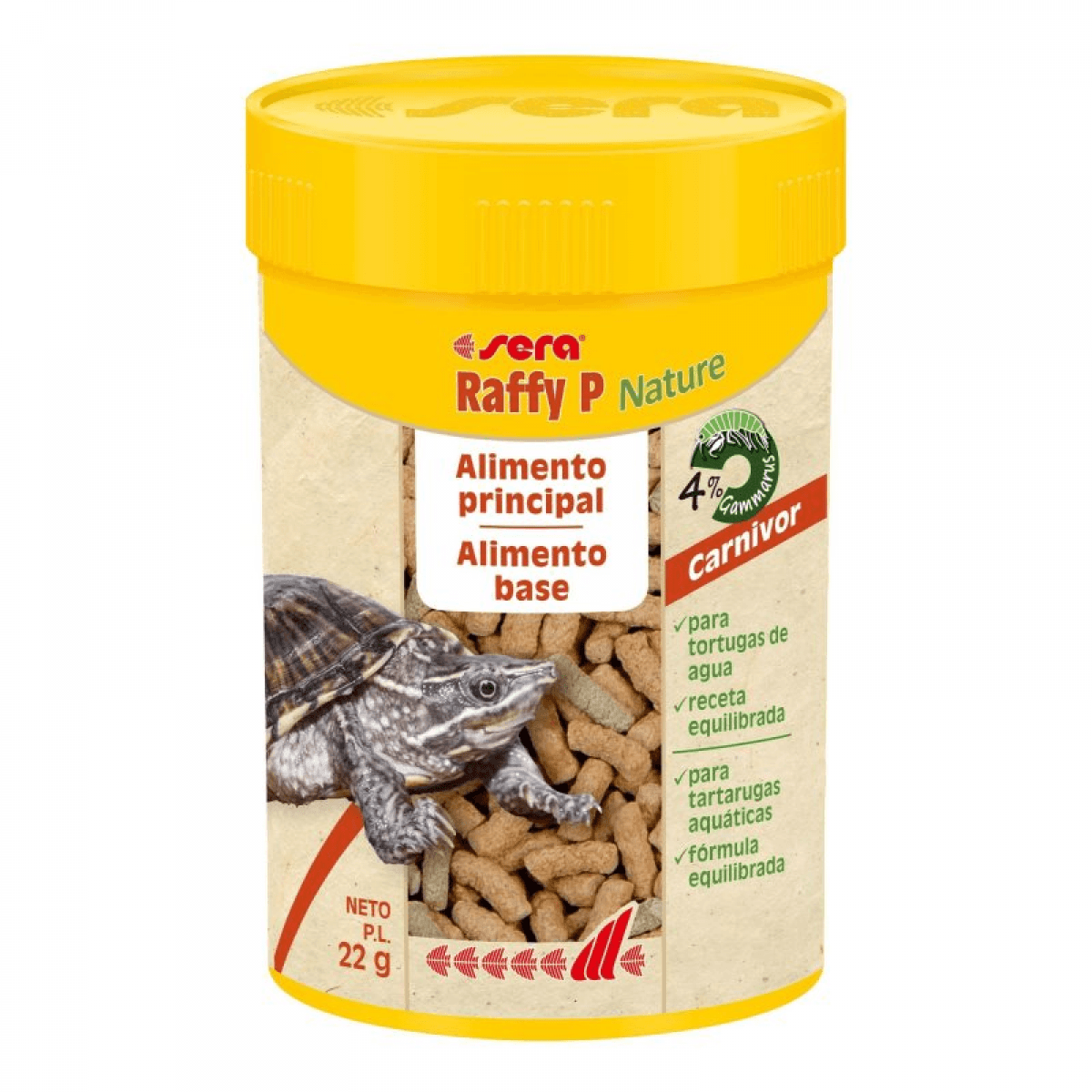 Sera Alimento Tartarugas Raffy P 100ml