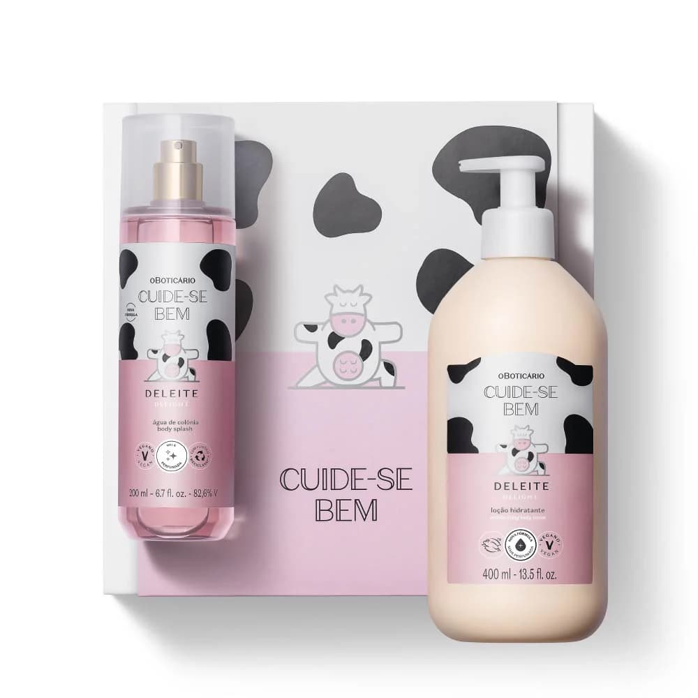 Coffret de Dia do Amor Cuide-se Bem Deleite O Boticário