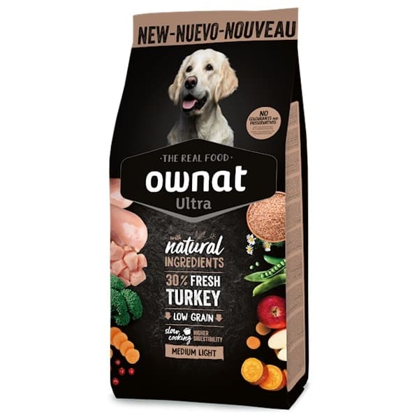 Ownat Ultra Medium Light Turkey 12Kg