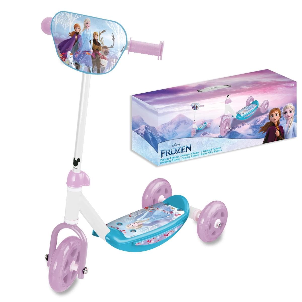 Trotinete 3 rodas Frozen