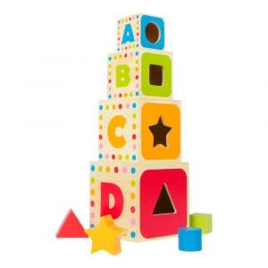 Torre cubos madeira formas +12m WOOMAX