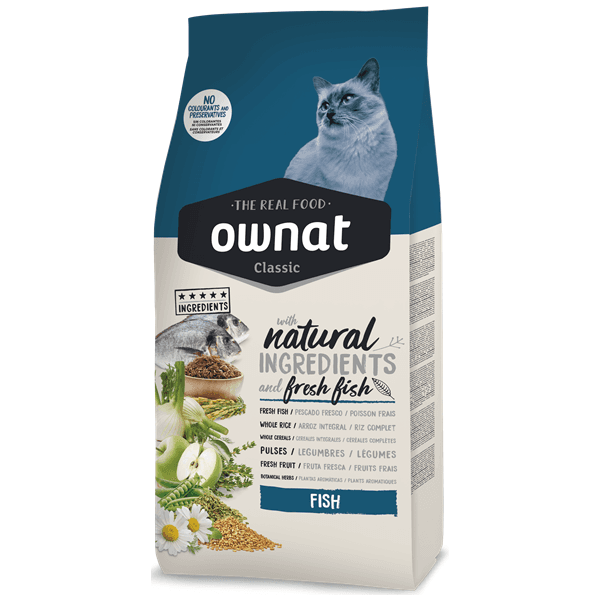 Ownat Classic Fish Cat 4Kg