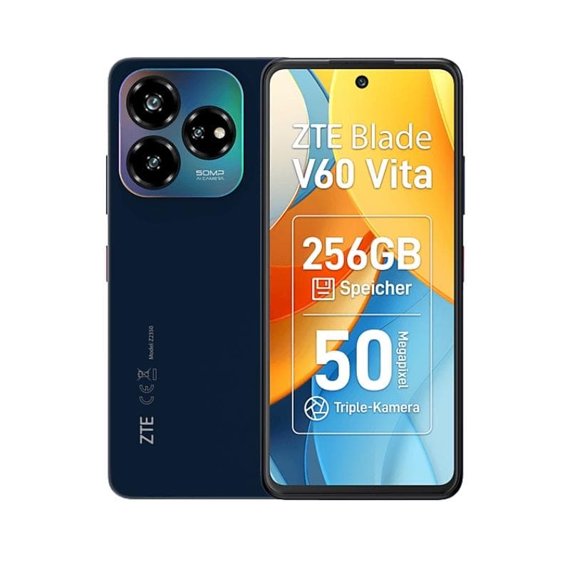 ZTE Blade V60 Vita 6.6" Dual SIM 6GB/256GB Dark Blue