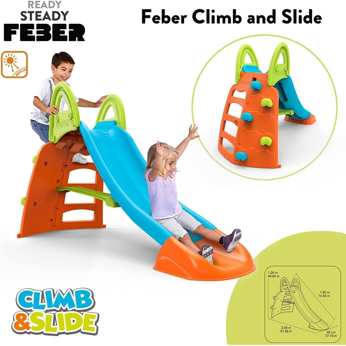Feber Escorrega Climb and Slide