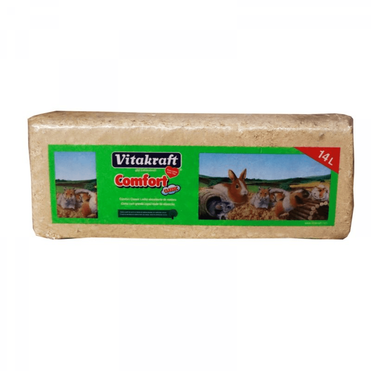 Vitakraft Aparas Madeira P/roedores 14Lt 25035.7