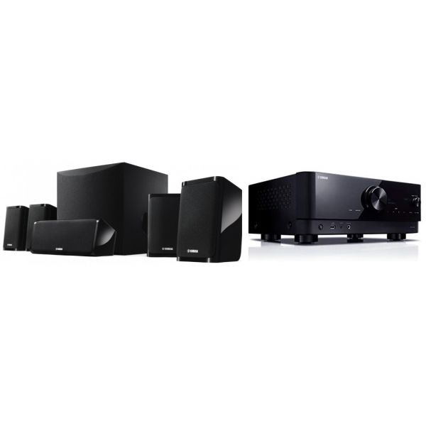 Yamaha Sistema Home Cinema 5.1, Receiver RX-V4A + Colunas NS-P41