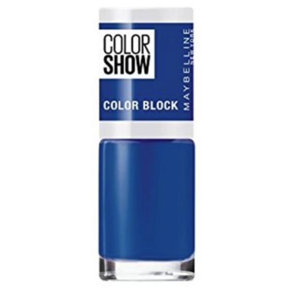 Maybelline Verniz Color Show Azul Bloco Nu 487