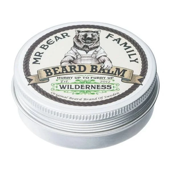 Mr Bear Family Beard Balm Região selvagem 60ml