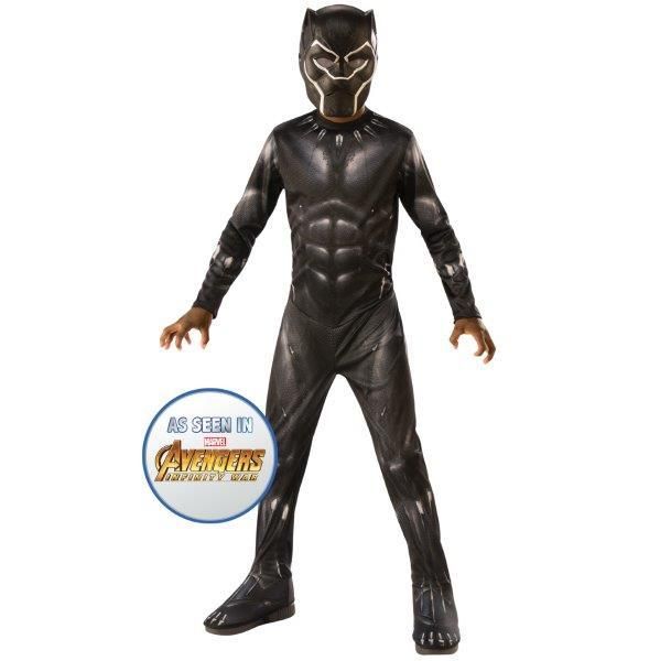 Rubies Disfarce Avengers Black Panther 3-4 Anos 317006573 - 317006573