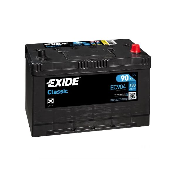 Exide Bateria Classic 90ah 680en D31 +d Ec904