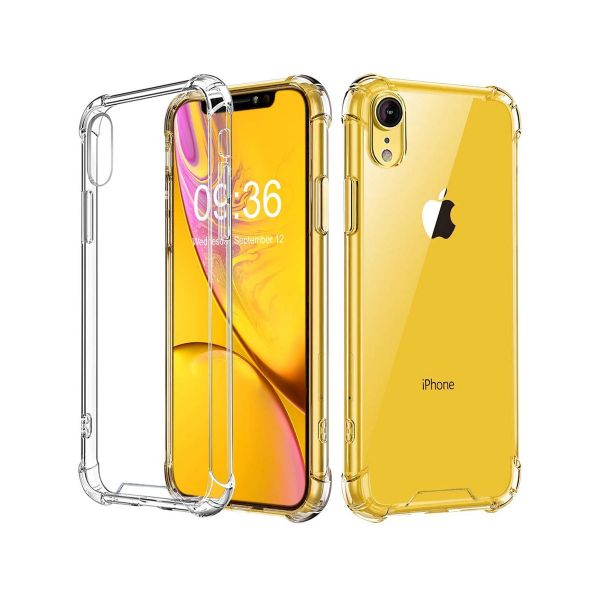 Capa Silicone Anti-choque iPhone Xr Clear