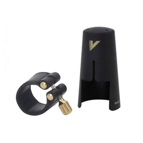 Vandoren Abraçadeira/Tapa Boquilha para Sax Alto LC27P Preto