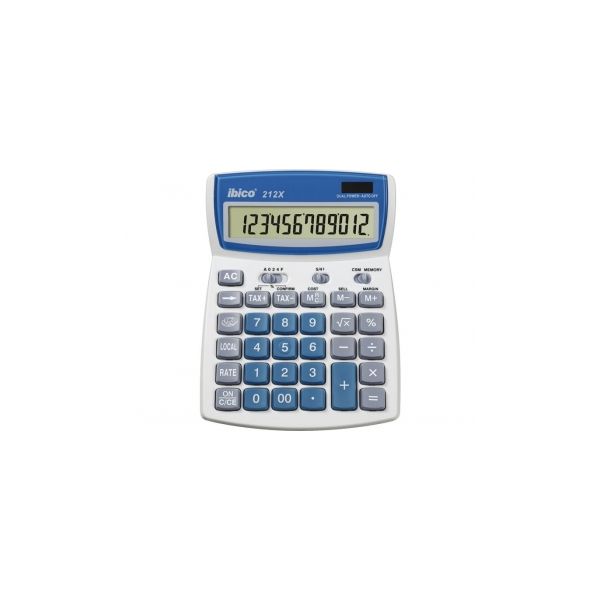Calculadora Ibico de Mesa 212X 12 Digitos - IB410086