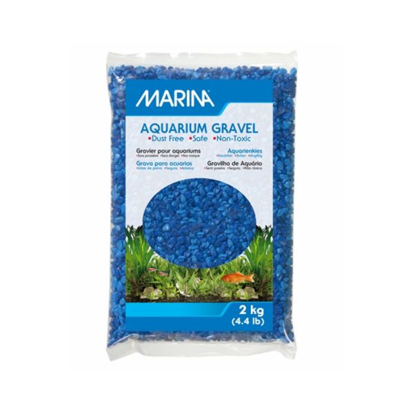 Marina Areia Decorativa 2Kg Azul Ton