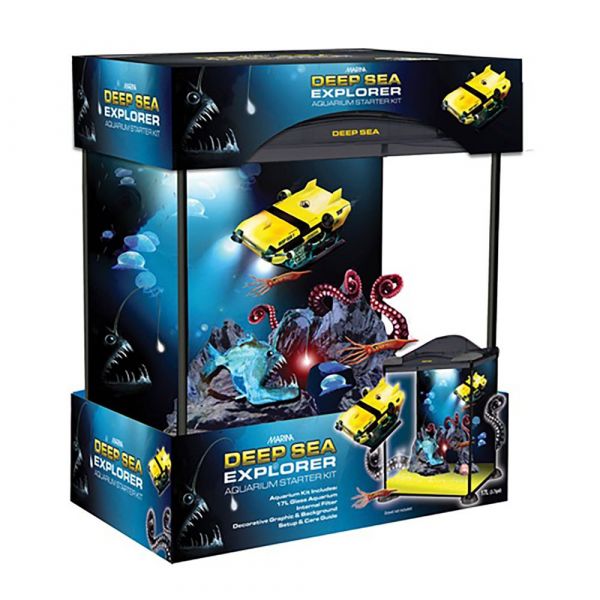 Marina Deep Sea Explorer Aquarium Transparente