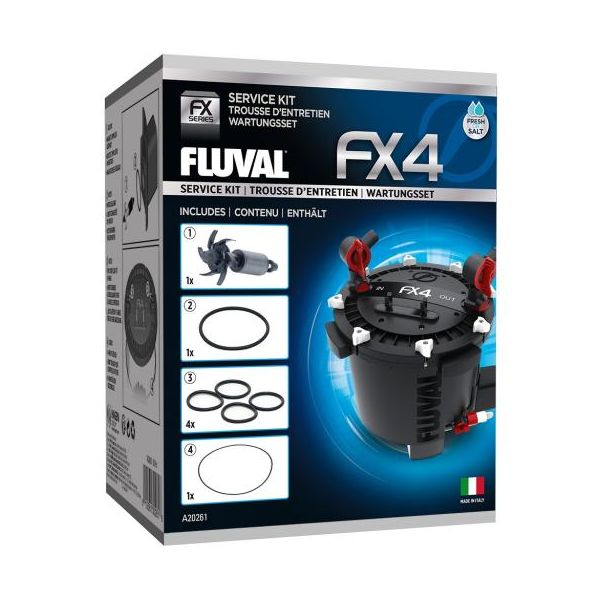 Fluval Kit de Manutenção e Serviço para Filtros FX4